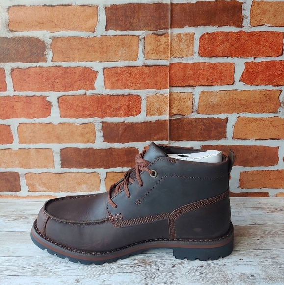 Timberland Shoes | New Timberland Grantly Chukka Leather Moc Toe Ankle Dark Brown Men A1859. | Color: Brown | Size: 8.5 | Akuashop's Closet